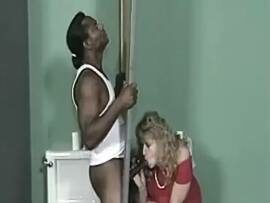 Interracial-Vintage mit einer dicken Frau